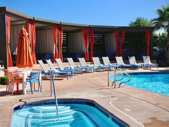 Poolside Cabanas